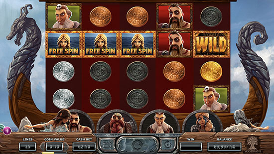 PRE-FREE SPINS BONUS